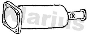 Soot/Particulate Filter, exhaust system (390168)
