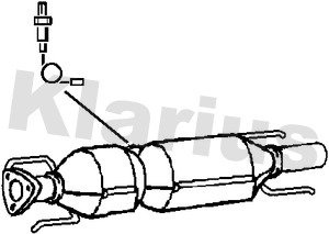 Soot/Particulate Filter, exhaust system (390694)
