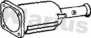 Soot/Particulate Filter, exhaust system (390108)