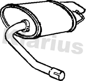 Rear Muffler (220412)