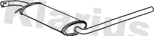 Centre Muffler (250475)