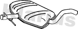 Centre Muffler (210374)