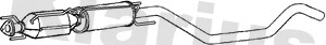 Soot/Particulate Filter, exhaust system (390138)