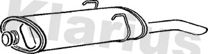 Rear Muffler (220442)
