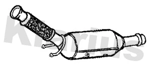 Soot/Particulate Filter, exhaust system (390733)