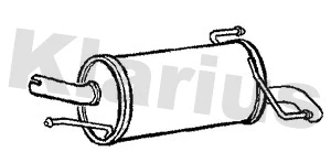 Rear Muffler (GM436K)