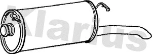 Rear Muffler (220315)