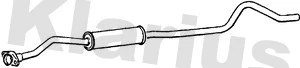 Centre Muffler (260342)