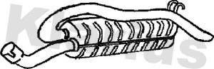 Rear Muffler (220710)