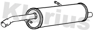 Rear Muffler (220749)