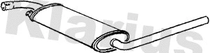 Centre Muffler (230627)