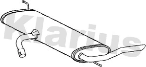 Rear Muffler (220893)