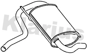 Rear Muffler (211096)