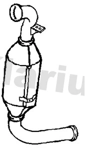 Soot/Particulate Filter, exhaust system (390540)