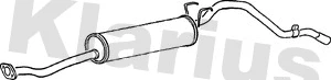 Rear Muffler (260333)