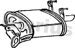 Rear Muffler (210411)