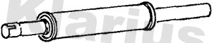 Rear Muffler (220966)