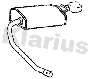 Rear Muffler (270385)