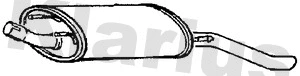 Rear Muffler (210900)