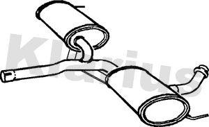 Centre Muffler (220472)