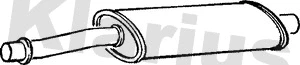 Centre Muffler (220623)