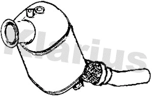 Soot/Particulate Filter, exhaust system (390527)