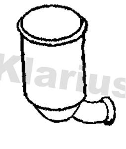 Soot/Particulate Filter, exhaust system (390709)