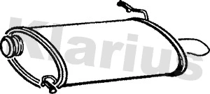 Rear Muffler (210176)