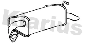 Rear Muffler (210837)