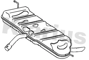 Rear Muffler (211349)