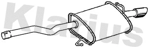 Rear Muffler (231066)