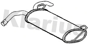 Rear Muffler (231477)