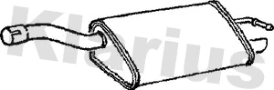 Rear Muffler (210689)