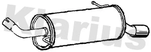 Rear Muffler (241078)