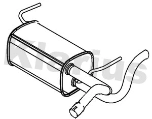 Centre Muffler (GM716A)