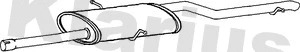 Rear Muffler (250636)