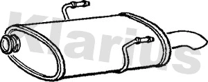 Rear Muffler (210730)