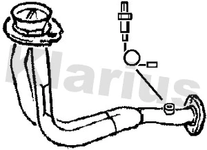 Exhaust Pipe (301677)