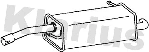 Rear Muffler (221004)