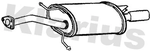 Rear Muffler (220516)