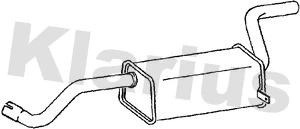 Rear Muffler (240760)