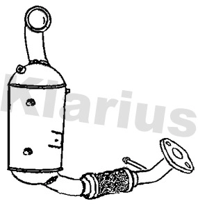 Soot/Particulate Filter, exhaust system (390765)