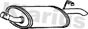 Rear Muffler (210077)