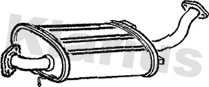 Centre Muffler (230695)