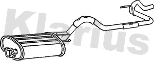 Rear Muffler (250564)