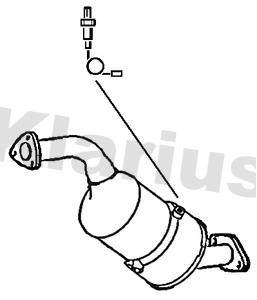 Soot/Particulate Filter, exhaust system (390734)