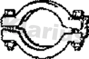 Pipe Connector, exhaust system (430107)