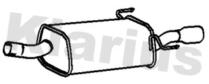 Rear Muffler (221187)