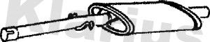 Centre Muffler (220221)