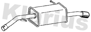Rear Muffler (CN733M)